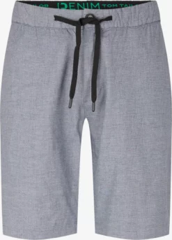 TOM TAILOR Denim Shorts Loosefit Pantalon Homme Bleu Fumé