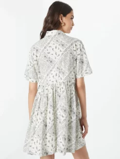 TOM TAILOR Denim Robes Fluides Robe-chemise Femme Blanc -Soldes TOM TAILOR Denim 2023 01001af8b7625a4358a6e7cb36907976 scaled