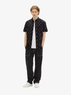 TOM TAILOR Denim Chemises Décontractées Coupe Regular Chemise Homme Noir -Soldes TOM TAILOR Denim 2023 033d05a9bfd6b8a6793505e3324c7501 scaled