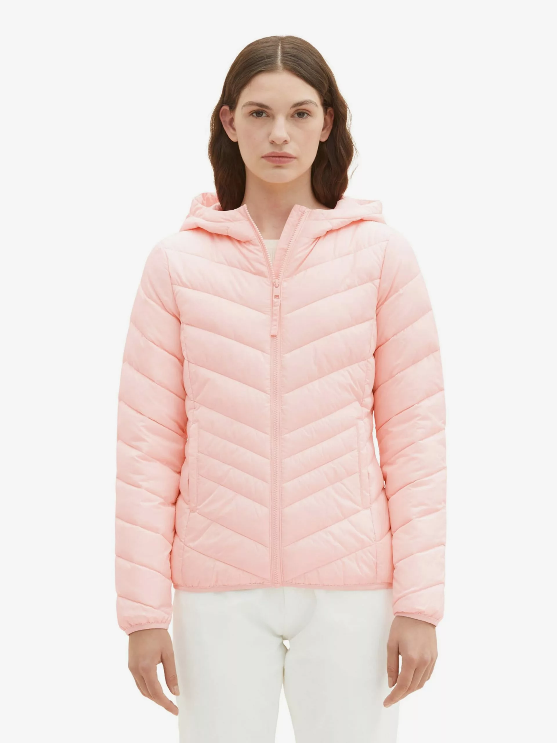 TOM TAILOR Denim Vestes De Mi-saison Veste Mi-saison Femme Rose 4 TOM TAILOR Denim Vestes De Mi-saison Veste Mi-saison Femme Rose – Image 4