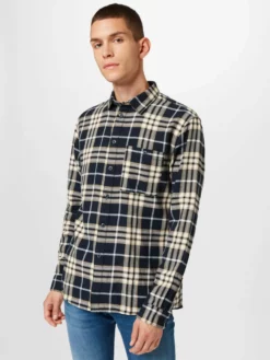 TOM TAILOR Denim Chemises à Carreaux Coupe Regular Chemise Homme Bleu Marine -Soldes TOM TAILOR Denim 2023 063eef9aa1c7ecaa319d3f393b580c60 scaled