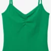 TOM TAILOR Denim Tops En Dentelle Haut Femme Vert Gazon