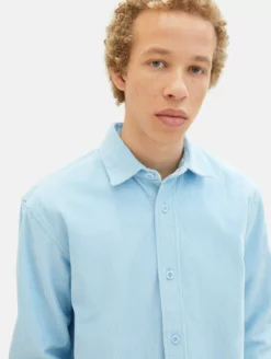 TOM TAILOR Denim Chemises Décontractées Coupe Regular Chemise Homme Bleu Clair -Soldes TOM TAILOR Denim 2023 077c5fca8700cca2423e8d052ab60be0 scaled