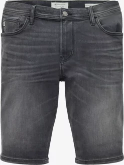 TOM TAILOR Denim Shorts En Jean Regular Jean Homme Noir