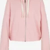 TOM TAILOR Denim Sweats Zippés Veste De Survêtement Femme Rose Clair