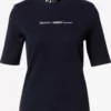 TOM TAILOR Denim T-shirts T-shirt Femme Bleu Marine