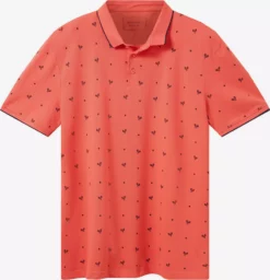 TOM TAILOR Denim Polos T-Shirt Homme Rouge