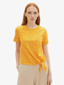 TOM TAILOR Denim T-shirts T-shirt Femme Orange -Soldes TOM TAILOR Denim 2023 1733410e5986ce0750bb0b0da17c5421 scaled