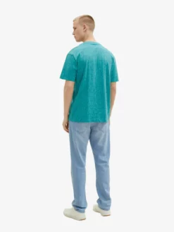 TOM TAILOR Denim T-shirts T-Shirt Homme Bleu -Soldes TOM TAILOR Denim 2023 17b22fcd71965bf25640abd9b3d5eadb scaled