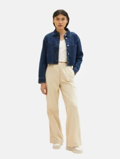 TOM TAILOR Denim T-shirts à Manches Longues T-shirt Femme Blanc Cassé -Soldes TOM TAILOR Denim 2023 1a4a7de500f8d4ee7c60b750aea8956a scaled