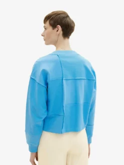 TOM TAILOR Denim Sweats Sweat-shirt Femme Azur -Soldes TOM TAILOR Denim 2023 1a6ab4ba2a9b7e147f8d178b0014fa48 scaled