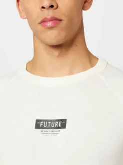 TOM TAILOR Denim T-shirts à Manches Longues T-Shirt Homme Blanc Cassé -Soldes TOM TAILOR Denim 2023 1c9bc325d74a7eba4fda79747532c6a0 scaled