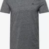 TOM TAILOR Denim T-shirts T-Shirt Homme Noir / Noir Chiné