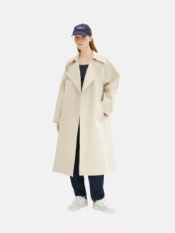 TOM TAILOR Denim Trenchs Manteau Mi-saison Femme Crème -Soldes TOM TAILOR Denim 2023 1e2722f9351b622800de5b05b2c80c8c scaled