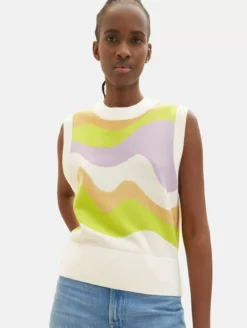 TOM TAILOR Denim Pulls Maille Fine Pull-over Femme Blanc -Soldes TOM TAILOR Denim 2023 2042c045cf56f8f6fd8b9af9940e3b8f scaled