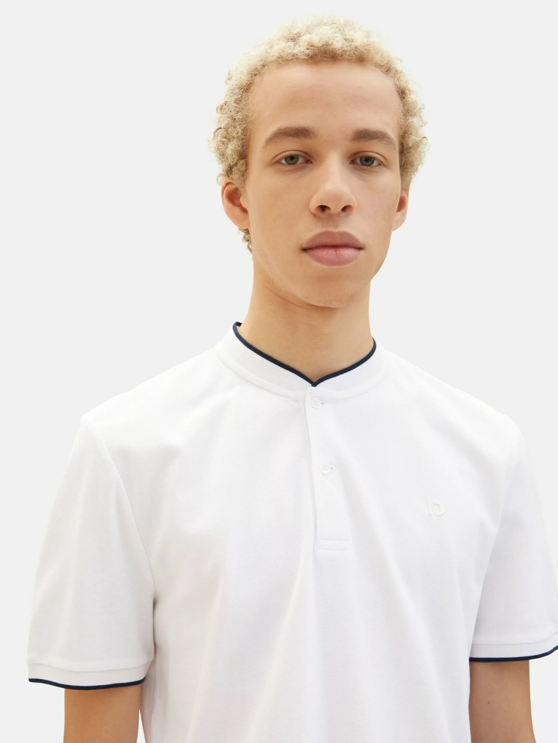 TOM TAILOR Denim T-shirts T-Shirt Homme Blanc 6 TOM TAILOR Denim T-shirts T-Shirt Homme Blanc – Image 6