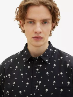 TOM TAILOR Denim Chemises Décontractées Coupe Regular Chemise Homme Noir -Soldes TOM TAILOR Denim 2023 2399ad4ee62a73befd0ac0024744dfba scaled