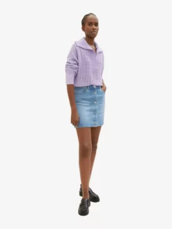 TOM TAILOR Denim Pulls Maille Fine Pull-over Femme Violet Clair -Soldes TOM TAILOR Denim 2023 25bb81ac721cb512421d2d950e5ca224 scaled