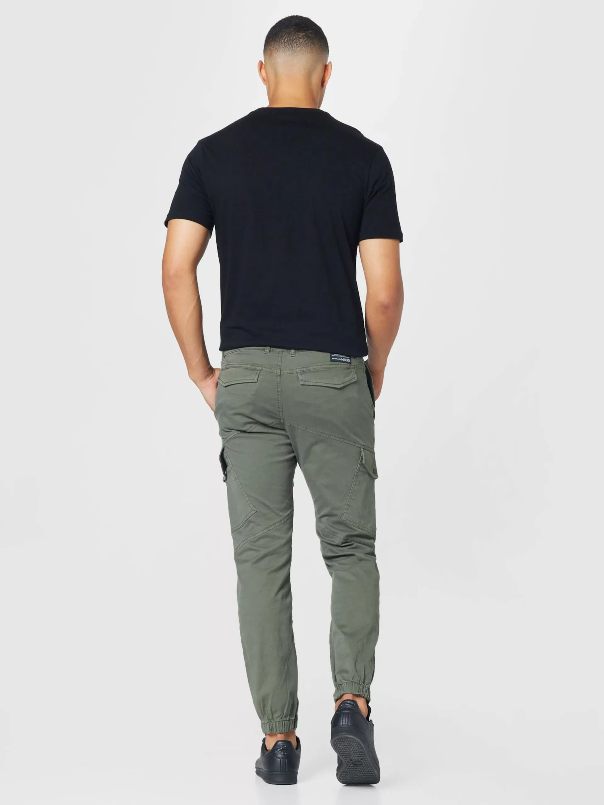 TOM TAILOR Denim Pantalons Cargo Coupe Slim Pantalon Cargo Homme Olive 3 TOM TAILOR Denim Pantalons Cargo Coupe Slim Pantalon Cargo Homme Olive – Image 3