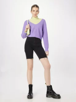 TOM TAILOR Denim Pulls Basiques Pull-over Femme Violet Clair -Soldes TOM TAILOR Denim 2023 2860c19d5e2358f41b81ae23ea00a971 scaled