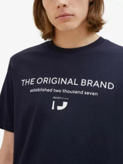 TOM TAILOR Denim T-shirts T-Shirt Homme Bleu Marine -Soldes TOM TAILOR Denim 2023 2cc50219b8578c4d3522eac43d2b7bf1 scaled