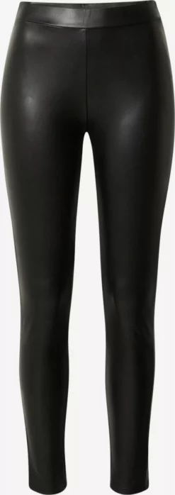 TOM TAILOR Denim Pantalons En Cuir Skinny Leggings Femme Noir