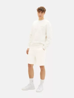 TOM TAILOR Denim Shorts De Survêtement Regular Pantalon Homme Blanc -Soldes TOM TAILOR Denim 2023 2da37648c781aa1a701c4050f84d6014 scaled