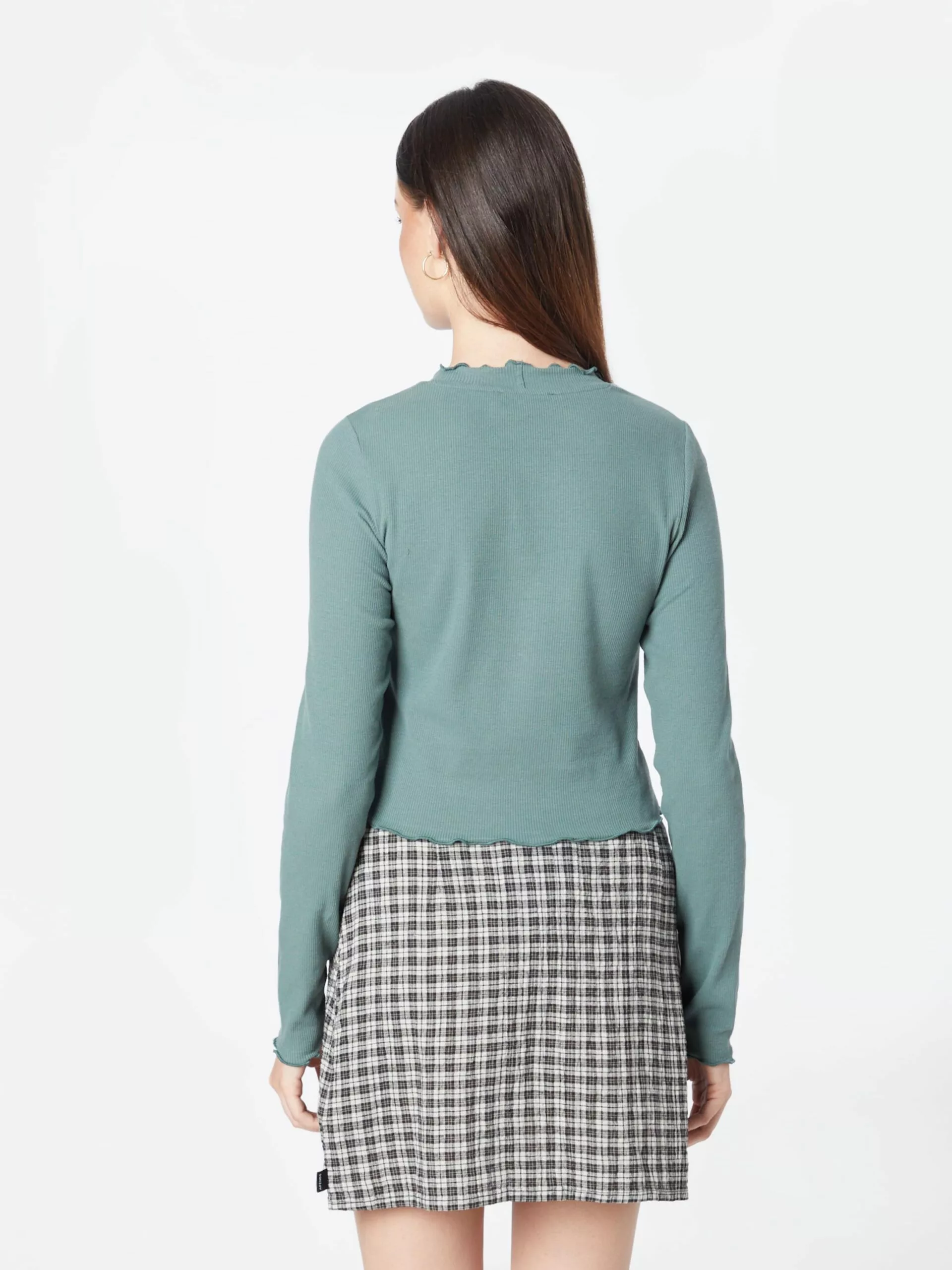 TOM TAILOR Denim T-shirts à Manches Longues T-shirt Femme Menthe 4 TOM TAILOR Denim T-shirts à Manches Longues T-shirt Femme Menthe – Image 4