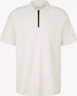 TOM TAILOR Denim Polos T-Shirt Homme Blanc Cassé