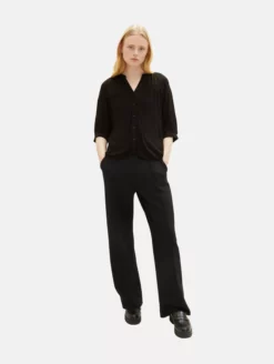 TOM TAILOR Denim Blouses à Manches Courtes Chemisier Femme Noir -Soldes TOM TAILOR Denim 2023 2f2cb2e2ba0798906bc8d76527d7e0f2 scaled