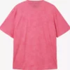 TOM TAILOR Denim T-shirts T-Shirt Homme Rose
