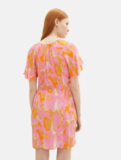 TOM TAILOR Denim Robes Fluides Robe-chemise Femme Rose -Soldes TOM TAILOR Denim 2023 36073bab4596ad84d750582d90e328d9 scaled