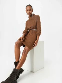 TOM TAILOR Denim Robes Robes En Maille Femme Marron Chiné -Soldes TOM TAILOR Denim 2023 39707b396f3ed83c12da9f031d7887d4 scaled