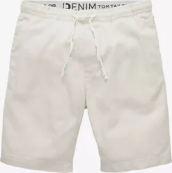 TOM TAILOR Denim Shorts Regular Pantalon Homme Blanc