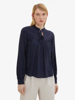 TOM TAILOR Denim Hauts Chemisier Femme Bleu Marine 9 TOM TAILOR Denim Hauts Chemisier Femme Bleu Marine -Soldes TOM TAILOR Denim 2023 3a96c47a9681f21c8c5f60d84e8c14d6 scaled