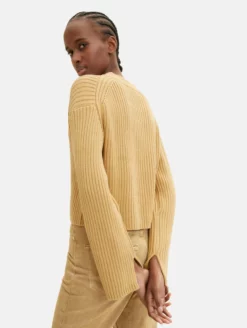 TOM TAILOR Denim Pulls Maille Fine Pull-over Femme Camel -Soldes TOM TAILOR Denim 2023 3b995ea68231dcaf4986d81bada5743c scaled
