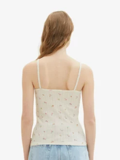 TOM TAILOR Denim Tops En Dentelle Haut Femme Blanc Cassé -Soldes TOM TAILOR Denim 2023 3e4cc426e8611ce773c8e8b871ed6d77 scaled