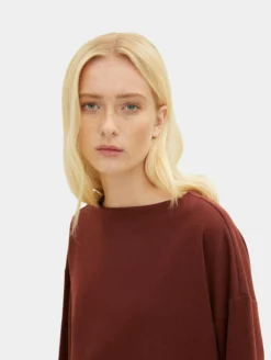 TOM TAILOR Denim T-shirts à Manches Longues T-shirt Femme Rouille -Soldes TOM TAILOR Denim 2023 40b4d48164abe41da5b7f928faaf42a0 scaled