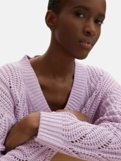 TOM TAILOR Denim Pulls Maille Fine Pull-over Femme Mauve -Soldes TOM TAILOR Denim 2023 4346e44870a714ac382ecebef60ead38 scaled