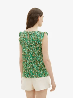 TOM TAILOR Denim Blouses Chemisier Femme Vert Gazon -Soldes TOM TAILOR Denim 2023 434b7db4c6f9e6185c928e2864d9a46f scaled