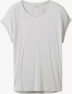 TOM TAILOR Denim T-shirts T-shirt Femme Gris Clair