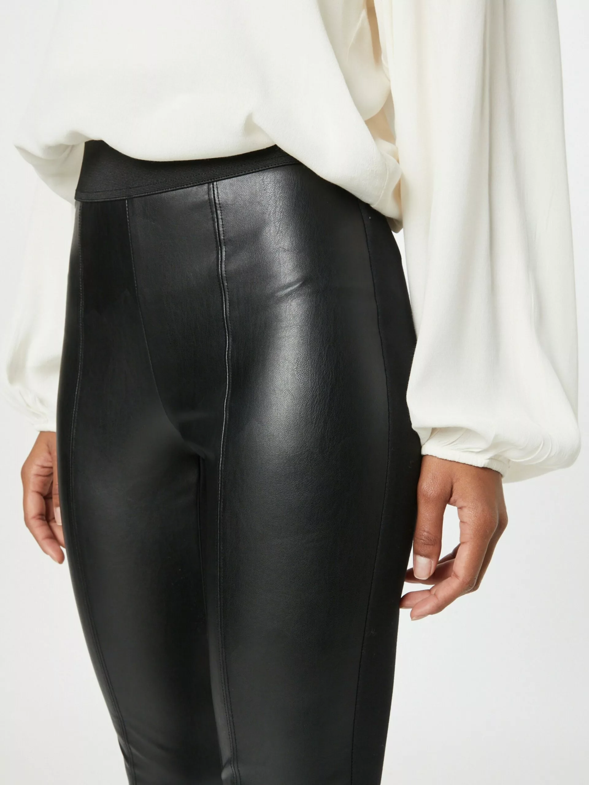 TOM TAILOR Denim Pantalons En Cuir Skinny Leggings Femme Noir 5 TOM TAILOR Denim Pantalons En Cuir Skinny Leggings Femme Noir – Image 5