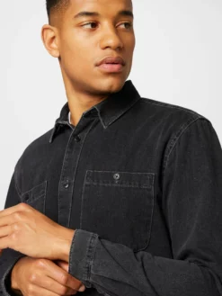 TOM TAILOR Denim Chemises En Jean Coupe Regular Chemise Homme Anthracite -Soldes TOM TAILOR Denim 2023 46a98924e8c4a7828262179d3806443b scaled