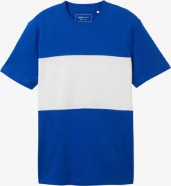 TOM TAILOR Denim T-shirts T-Shirt Cutline Homme Bleu