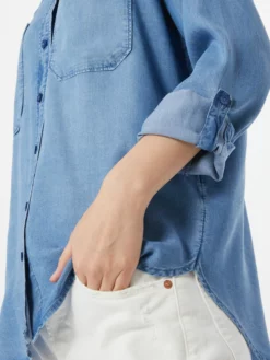 TOM TAILOR Denim Chemisiers Chemisier Femme Bleu -Soldes TOM TAILOR Denim 2023 4aa69855929d30c9222c94e5414cf860 scaled