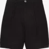 TOM TAILOR Denim Shorts Regular Pantalon à Pince Femme Noir