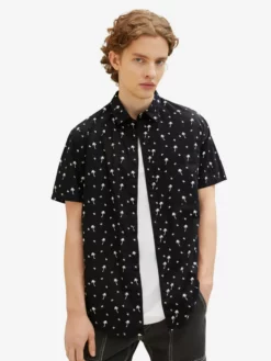 TOM TAILOR Denim Chemises Décontractées Coupe Regular Chemise Homme Noir -Soldes TOM TAILOR Denim 2023 4d7ad034032b08dac50562826d2c9f33 scaled