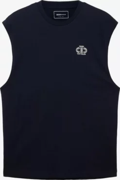 TOM TAILOR Denim Débardeurs T-Shirt Homme Bleu Marine