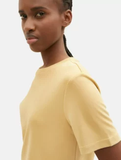 TOM TAILOR Denim T-shirts T-shirt Femme Noisette -Soldes TOM TAILOR Denim 2023 4e278ef262de2308f1d76d18b7f7a027 scaled