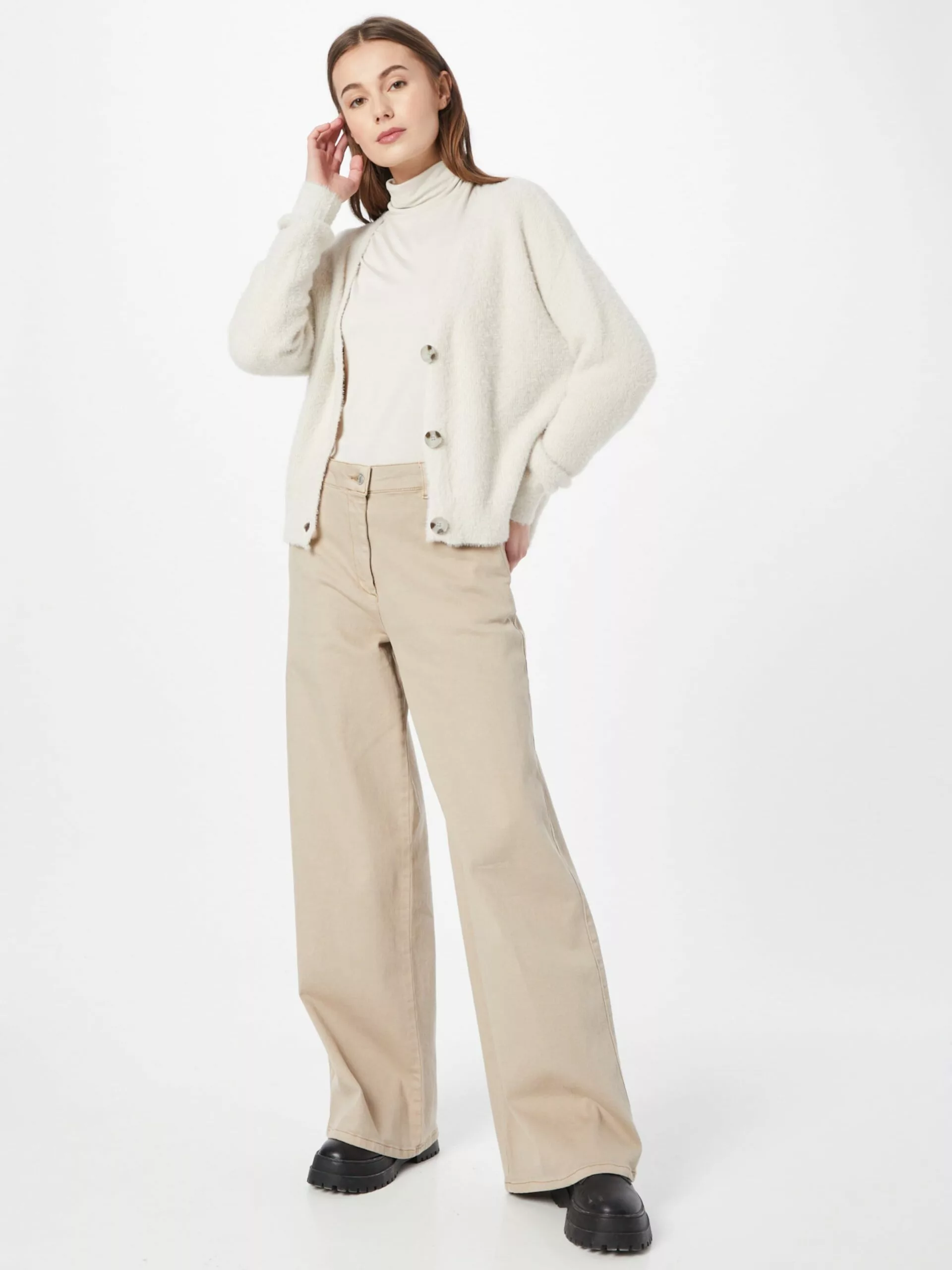 TOM TAILOR Denim Gilets Cardigan Femme Crème 5 TOM TAILOR Denim Gilets Cardigan Femme Crème – Image 5